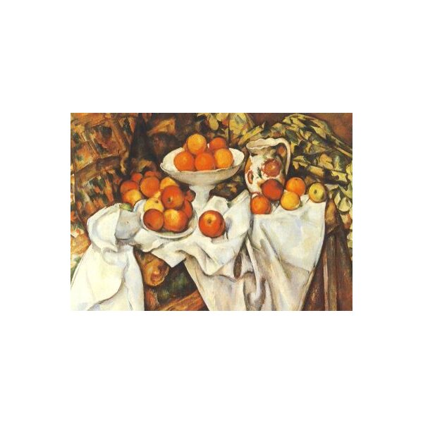 Paul Cézanne. Stillleben mit Äpfeln und Orangen, 1895/1900
