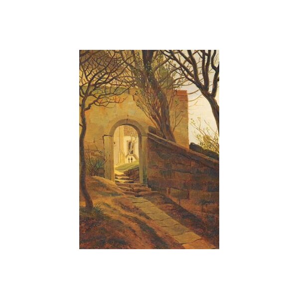 Caspar David Friedrich. Kirchhofseingang, 1822