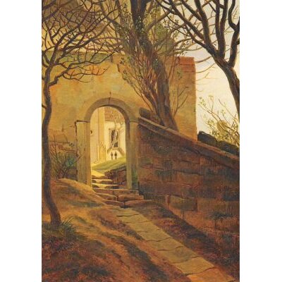 Caspar David Friedrich. Kirchhofseingang, 1822