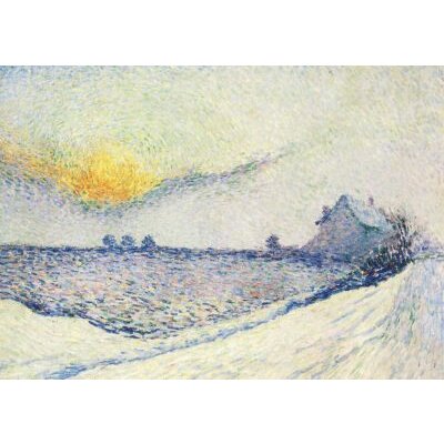 Henry van de Velde. Wintersonne, 1892