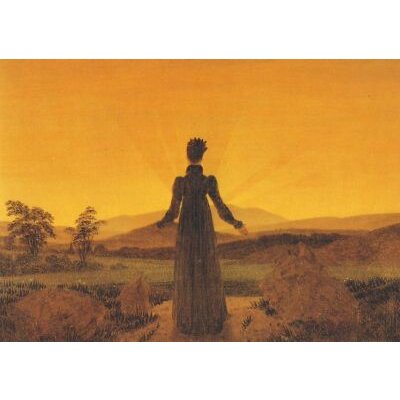 Caspar David Friedrich. Frau in der Moregnsonne, um 1815