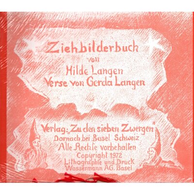 Ziehbilderbuch von Hilde Langen. Frühling, Sommer, Herbst und Winter