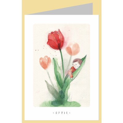 Stefanie Messing. Blumen im April
