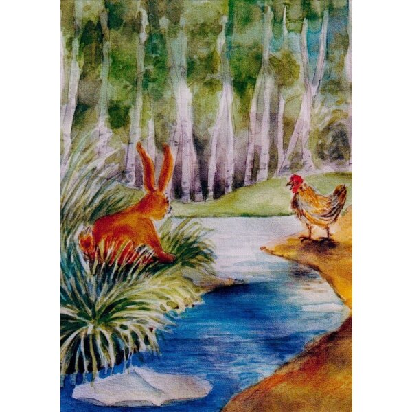 Johanna Schneider. Hase und Huhn