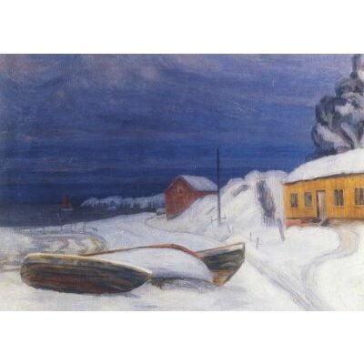 Harald Oskar Sohlberg. Ansicht aus Vestfold, 1909