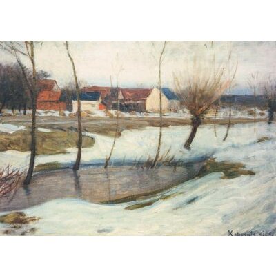 Leopold Graf von Kalckreuth. Winter, 1895