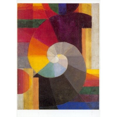 Johannes Itten.  Begegnung, 1916