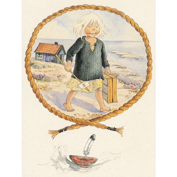 Lena Anderson. Am Strand