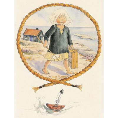 Lena Anderson. Am Strand