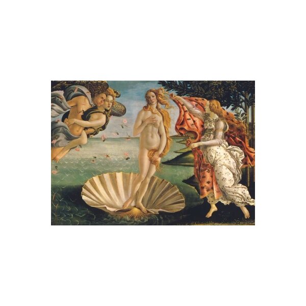 Sandro Botticelli. Die Geburt der Venus, um 1482 ca.- A4. KD