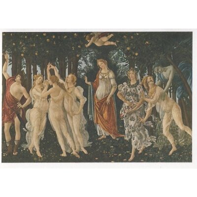 Sandro Botticelli. La Primavera (Der Frühling), um...