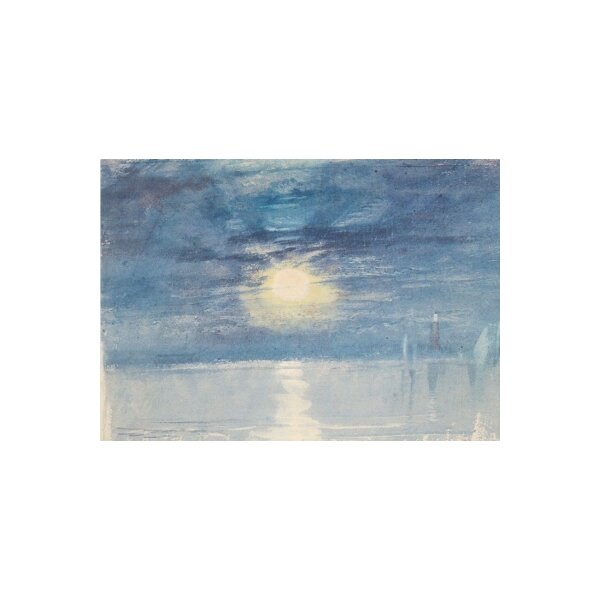 Joseph Mallord William Turner, Der Leuchtturm von Shield. Kunstdruck "A"