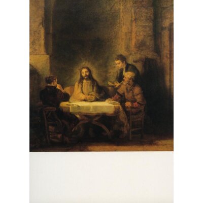 Rembrandt. Die Jünger von Emmaus.  KD "E"