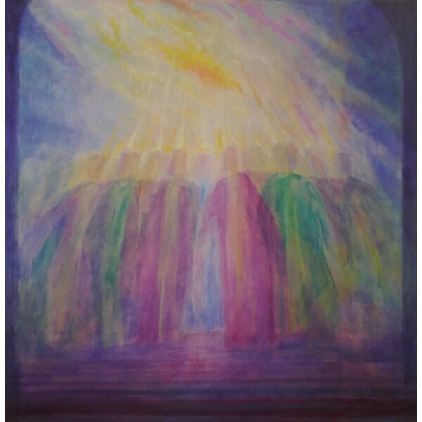 Ninetta Sombart  Pfingsten. KD 31x46cm