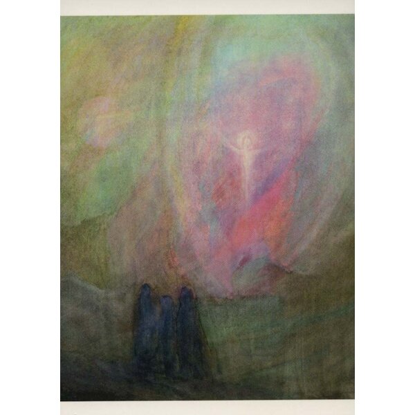 Ninetta Sombart  Ostermorgen. KD 31x46cm