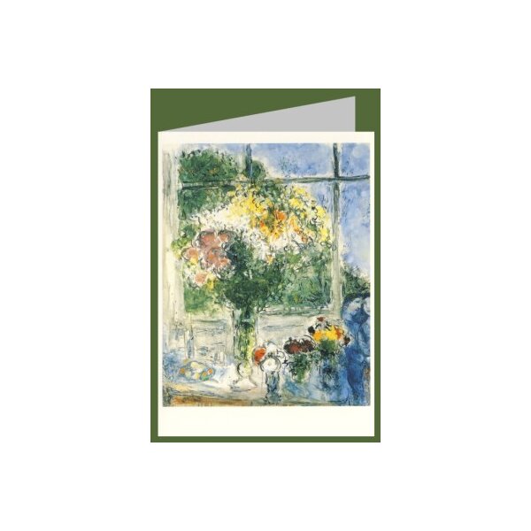 Marc Chagall. Das Atelierfenster, 1976