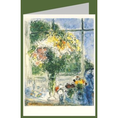 Marc Chagall. Das Atelierfenster, 1976
