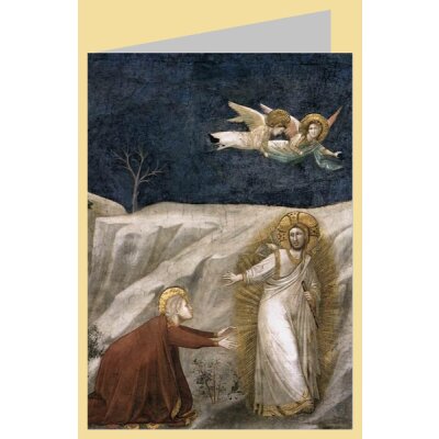 Giotto di Bondone. Noli me tangere, 1320