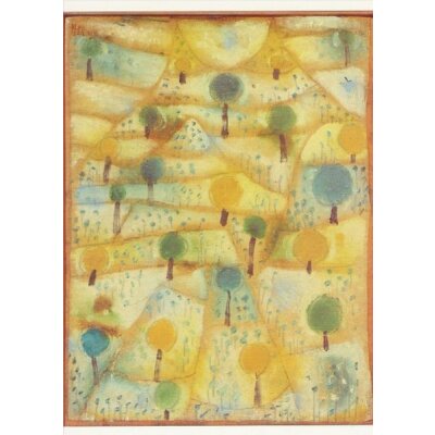 Paul Klee. Kleine rhythmische Landschaft, 1920