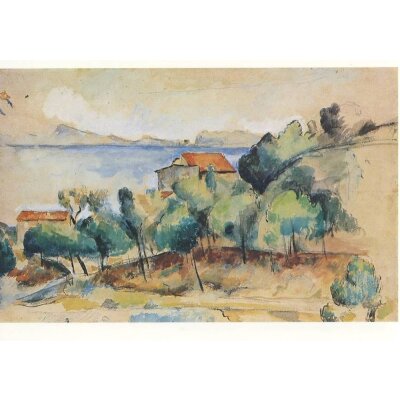 Paul Cézanne, Landschaft am Mittelmeer, um 1879