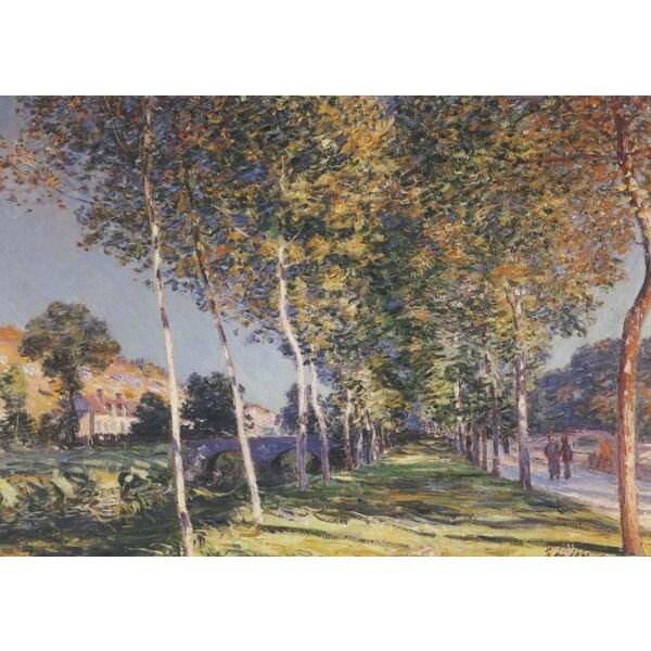 Alfred Sisley. Der Spaziergang, 1890