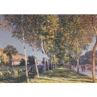 Alfred Sisley. Der Spaziergang, 1890