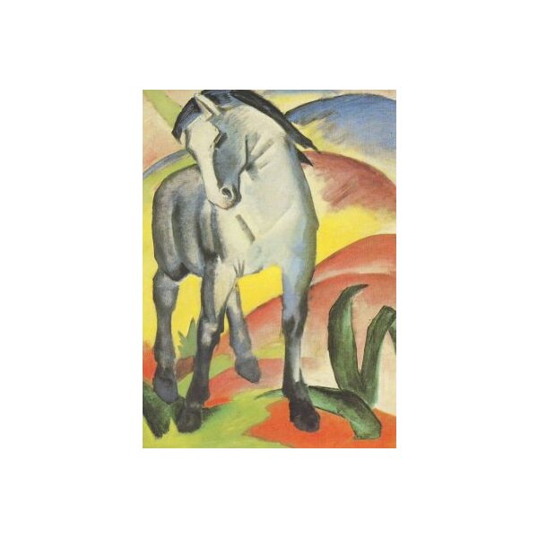 Franz Marc. Blaues Pferd