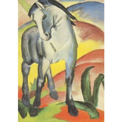 Franz Marc. Blaues Pferd