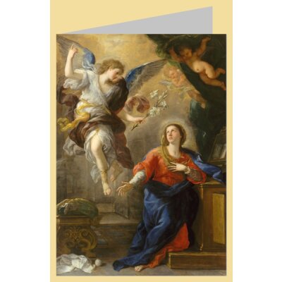 Luca Giordano. Verkündung, 1673