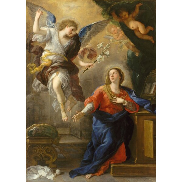 Luca Giordano, Verkündung an Maria, 1673