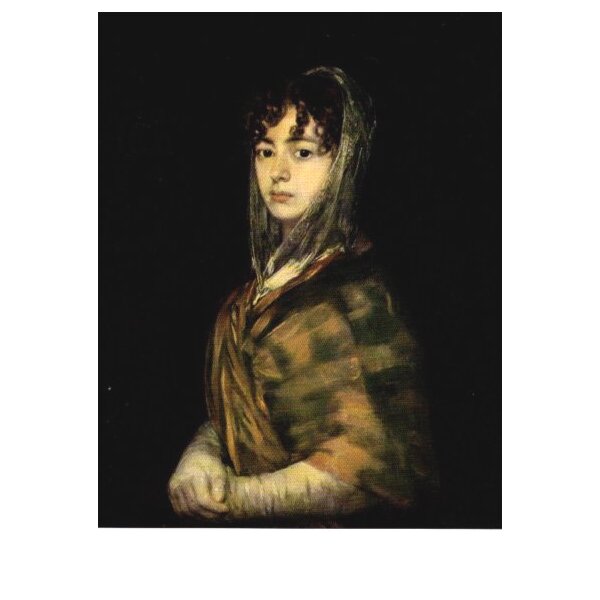 Francisco de Goya. Francisca Sabasa y Garcia