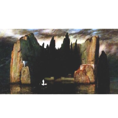 Arnold Böcklin. Tie Toteninsel, 1883