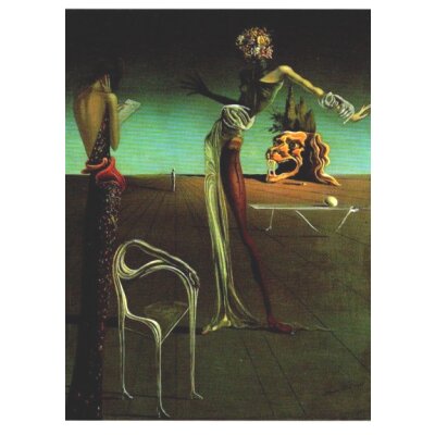 Salvador Dali. Frau mit Rosenkopf, 1935