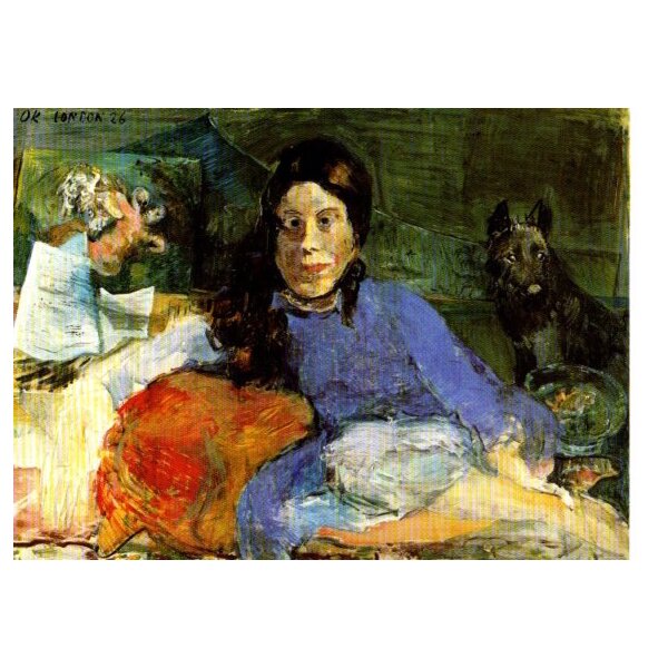 Oskar Kokoschka. Bildnis Adélene Astaire