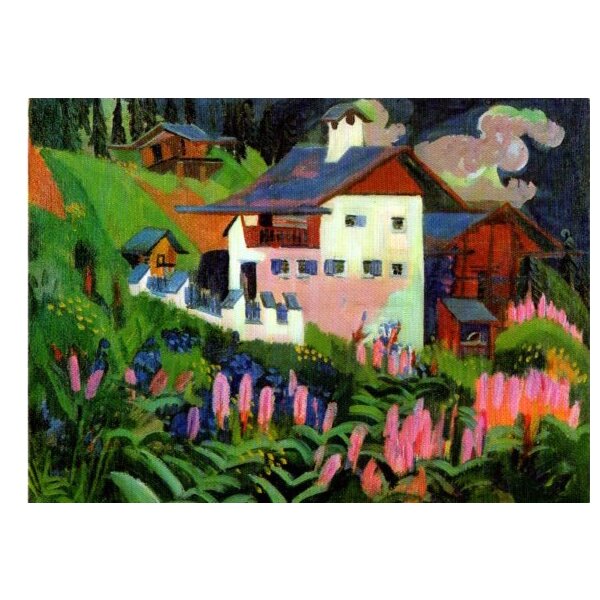 Ernst Ludwig Kirchner. Unser Haus...1920/22