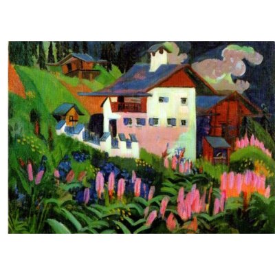 Ernst Ludwig Kirchner. Unser Haus...1920/22