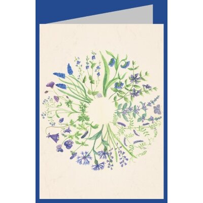 Anna Malten (Lübsee). Blauer Frühlingsring