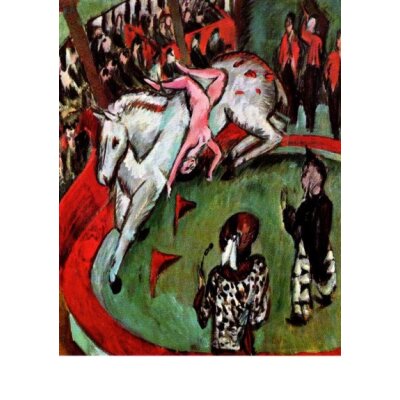 Ernst Ludwig Kirchner. Zirkusreiterin, 1912