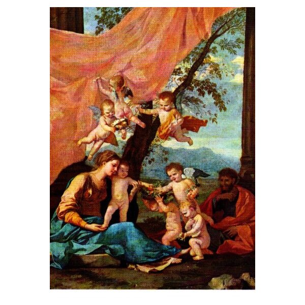 Nicolas Poussin. Die Heilige Familie