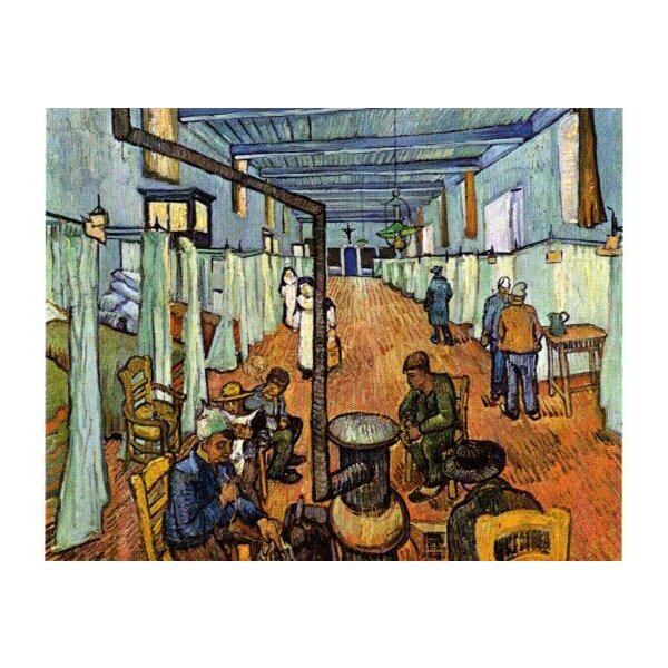 Vincent van Gogh. Das Spital â Arles