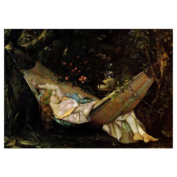 Gustave Courbet. Die Hängematte