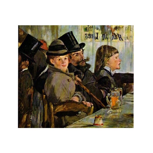 Edouard Manet. Im Café