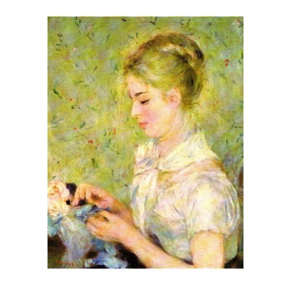 Piere-Auguste Renoir. Die Modistin