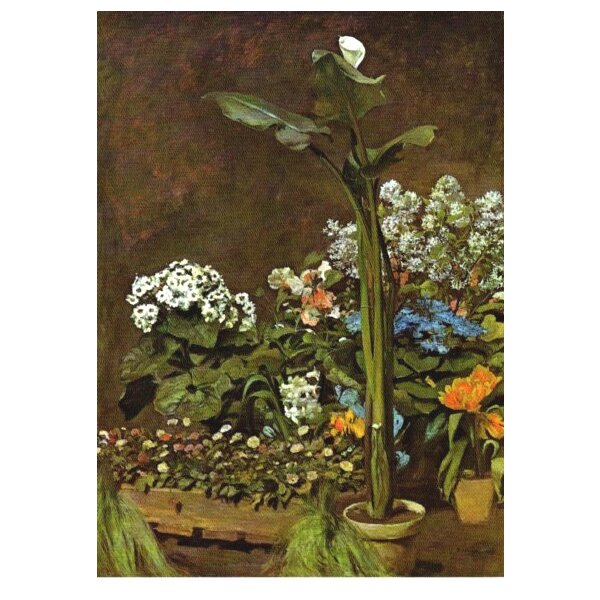 Piere-Auguste Renoir. Aron und Gewächshauspflanzen