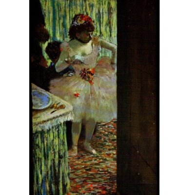 Edgar Degas. Tänzerin in ihrem Ankleideraum