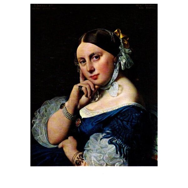 Jean-Auguste-Dominiqe Ingres. Portrait de Mime Ingres