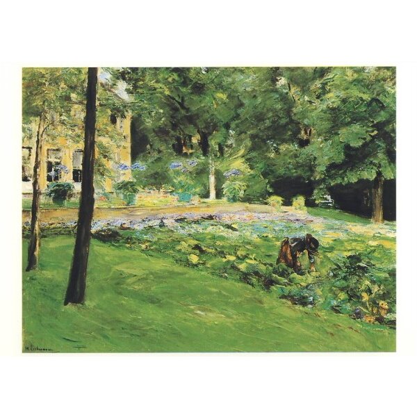 Max Liebermann, Kohlfeld am Wannensee, 1917