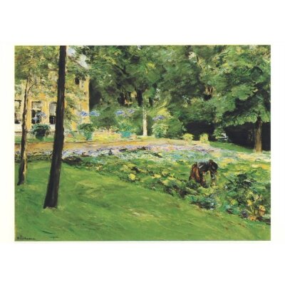 Max Liebermann, Kohlfeld am Wannensee, 1917
