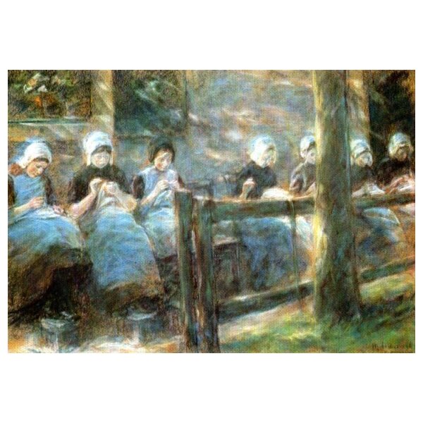 Max Liebermann, Holländische Näherinnen, um 1895