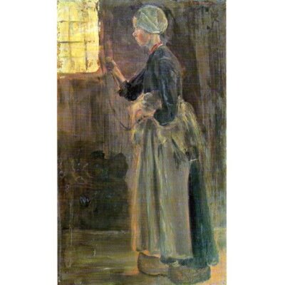 Max Liebermann, Spinnerin, 1886